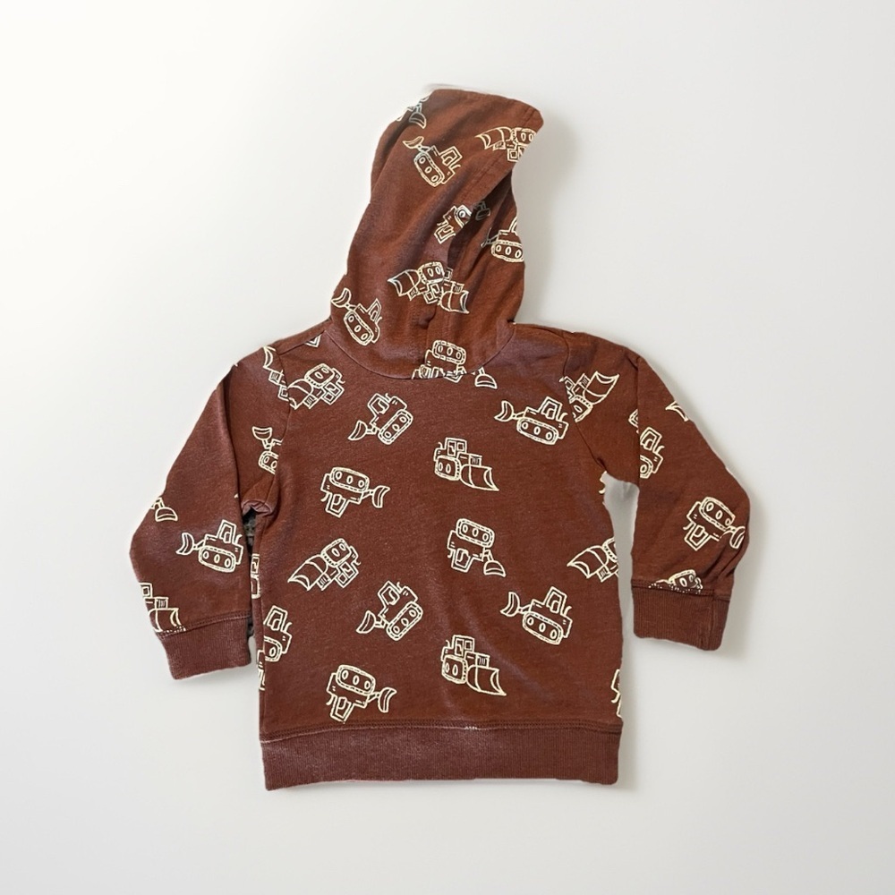 Carter's Size 24M Construction Hoodie Toddler (0828)